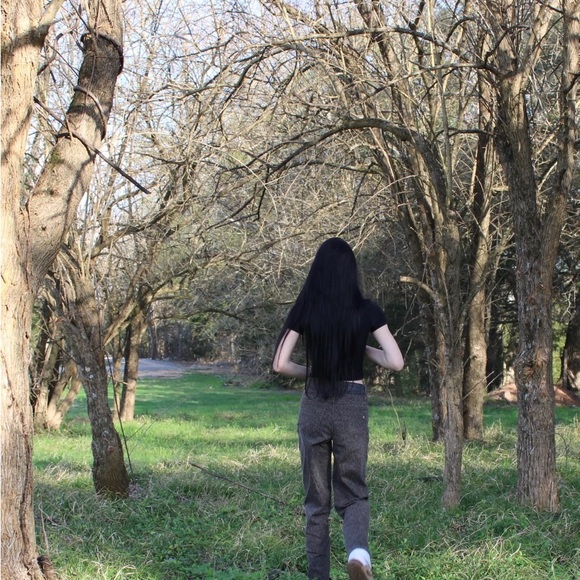 Women's Brown Leopard-Print Jeans - Picture 2 of 3